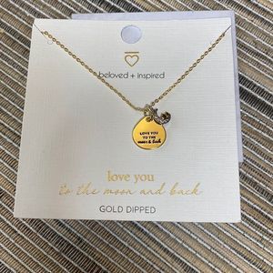 Beloved + Inspired Necklace Love You - New